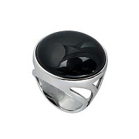 Кольцо Possebon Agata Preto, K0117.4 16 S